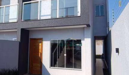 Sobrado com 3 dormitórios à venda, 92 m² por R$ 405.000,00 - Florais do Parana - Cascavel/PR