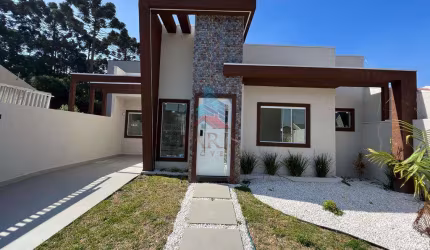 Casa para Venda em Fazenda Rio Grande, Eucaliptos, 3 dormitórios, 1 suíte, 1 banheiro, 1 vaga