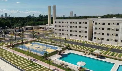 Apartamento Porteira Fechada no Chapada dos Buritis