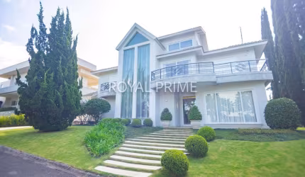 Casa Mobiliada no Condomínio Palladio com Quintal, Sótão e 5 quartos à venda, 640 m² - Santa Felicidade - Curitiba/PR