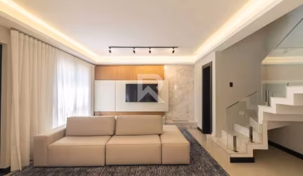 Casa Porteira Fechada com Terraço, 3 Quartos, Venda, 134 m² - Santa Felicidade - Curitiba/PR