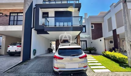 Triplex alto padrão em condomínio fechado 186m² - 04 dormitórios - Costeira - São José dos Pinhais
