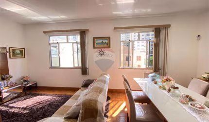 Apartamento com 128 m², 4 quartos, 1 vaga, Centro, Juiz de Fora/MG, próximo a Catedral Metropolitana, Parque Halfeld, escolas, teatros, comércio