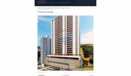 Apartamento Maison Royale,3 quartos,sendo 1 suíte,com terraço.