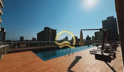Apartamento com 2 dormitórios para alugar, 74 m² por R$ 4.250/ano - Centro - Balneário Piçarras/SC