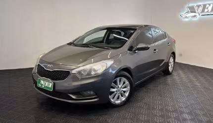 Kia cerato 1.6 16v  flex  aut.  - cinza - 2013/2014
