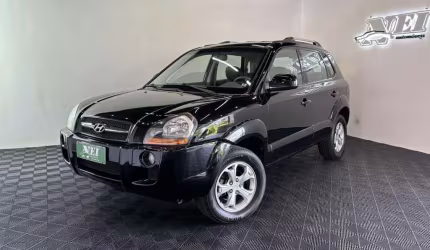 Hyundai tucson 2.0 16v mec.  - preta - 2009/2010