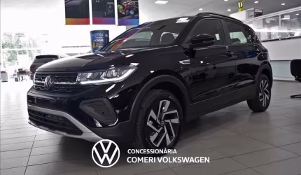 Volkswagen t-cross 1.0 200 tsi total flex comfortline automático