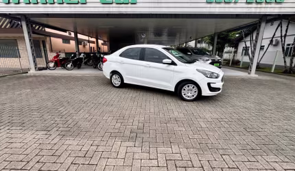 Ford ka 1.5 sedan se plus 12v flex 4p aut.  - branca - 2019/2020