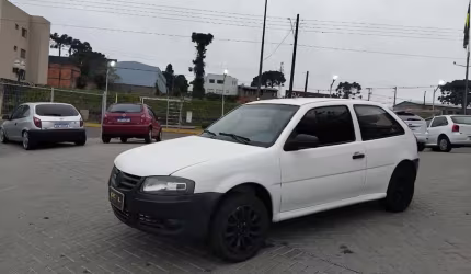 Volkswagen gol  1.0 giv - branca - 2012/2013