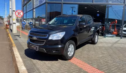 Chevrolet s-10 pick-up lt 2.4 f.power - preta - 2012/2013