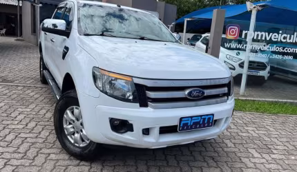 Ford ranger xls 2.2 4x4 cd diesel mec.  - branca - 2014/2015