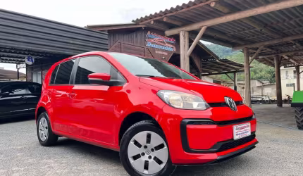 Volkswagen up 1.0 total flex 12v 5p  - vermelha - 2019/2020