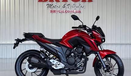 Yamaha fz 25 fazer 250 connected flex abs - vermelha - 2025/2025