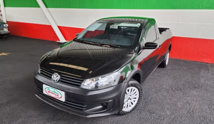 Saveiro trend line 1.6 flex, impecável, básica, baixa km. lindo pick-up!