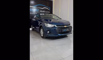 Chevrolet onix hatch 1.0 12v flex 5p mec.  - azul - 2023/2024