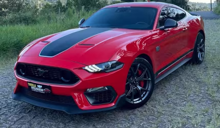 Ford mustang mach1 5.0 v8 - vermelha - 2022/2022