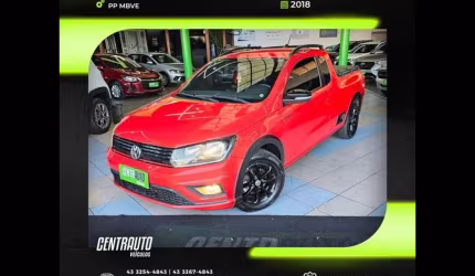 Volkswagen nova saveiro pp mbve 2018