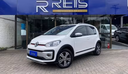 Volkswagen up cross 1.0 tsi total flex 12v 5p  - branca - 2017/2018