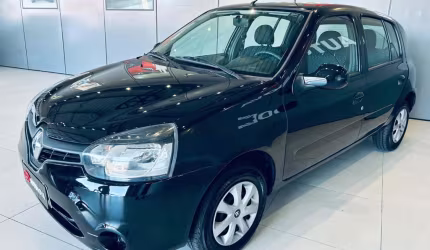 Renault clio rn/alizé/expr./1.0 hi-power 16v 5p  - preta - 2015/2016