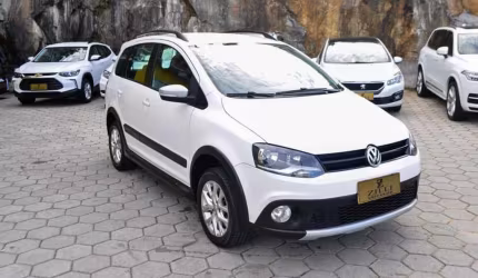 Volkswagen space cross 1.6 mt  - branca - 2013/2014