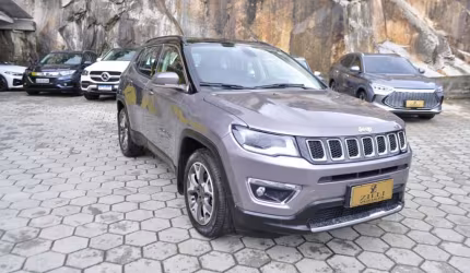 Jeep compass limited 2.0 at  - cinza - 2018/2018