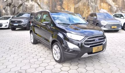 Ford ecosport titanium 1.5 at  - preta - 2019/2020