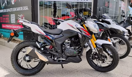 Haojue dr 160 2025 0km, aceito troca, cartão e financiamento