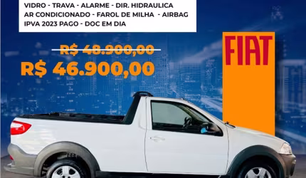 Fiat strada 2017 1.4 mpi hard working cs 8v flex 2p manual