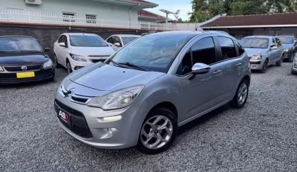 Citroën c3 excl. 1.6 vti flex start 16v 5p aut.  - prata - 2013/2014