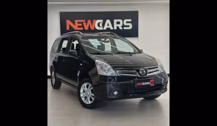 Nissan grand livina 18sl - preta - 2012/2013