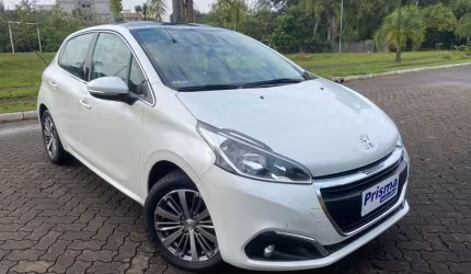 Peugeot 208 grifre eat6 - branca - 2017/2018