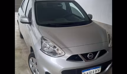 Nissan march 1.6 s 16v flex 4p manual  2016/2017 - prata - 2016/2017