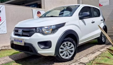 Fiat mobi like 1.0 fire flex 5p.  - branca - 2022/2023