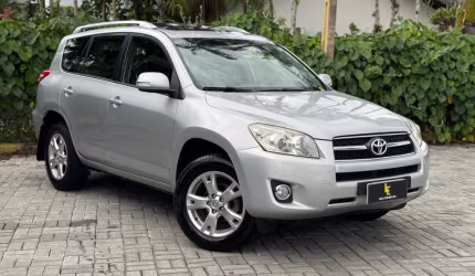 Toyota rav-4 2.4 4x4 16v 170cv aut. - prata - 2011/2012