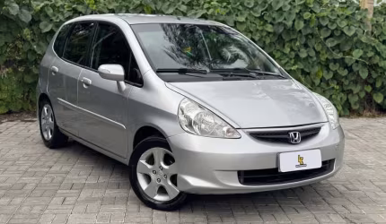 Honda fit ex aut - prata - 2006/2007