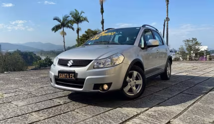 Suzuki sx4 4wd - prata - 2012/2012
