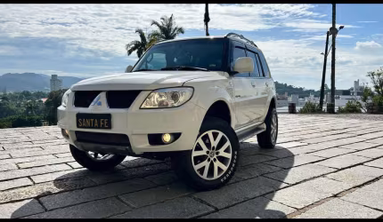 Mitsubishi pajero tr4 mc/ flex hp - branca - 2013/2014