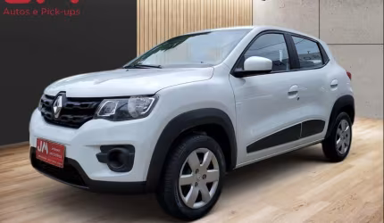 Renault kwid  zen 1.0 flex 12v 5p mec. - branca - 2019/2019