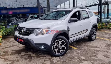 Renault duster duster iconic 1.3 turbo flex cvt - branca - 2022/2023