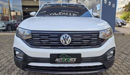 Volkswagen t-cross tsi 1.0 automatico - branca - 2019/2020