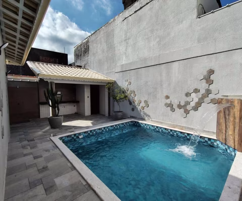 Casa para Venda em Praia Grande, Caiçara, 4 dormitórios, 4 suítes, 5 banheiros, 3 vagas