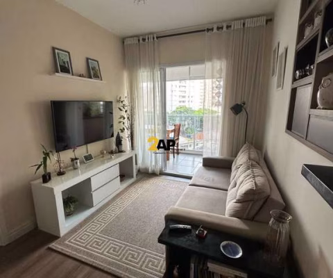 Apartamento à venda ou locação no Brooklin, São Paulo-SP: 1 quarto, 1 suíte, 1 sala, 1 banheiro, 1 vaga e 49m². Venha conferir!