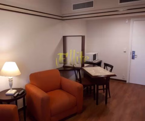 Flat para alugar no Jardins, totalmente mobiliado com serviços, próximo Av. Brigadeiro Luis Antonio!