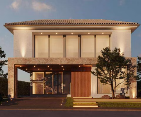 Sobrado à venda em Paulínia, Jardim America, com 4 suítes, com 418 m², Villa Bella Florença
