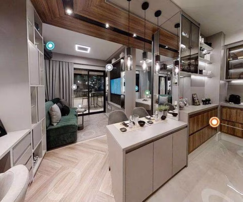 Apartamento à venda em Campinas, Centro, com 1 suíte, com 46 m², Sirius Patriani