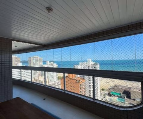 Andar alto, vista mar, mobiliado e apenas 150 metros da praia