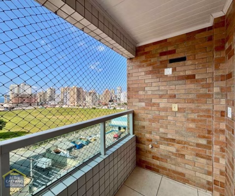 Apartamento Mobiliado com 2 dormitórios, varanda gourmet com vista mar!!