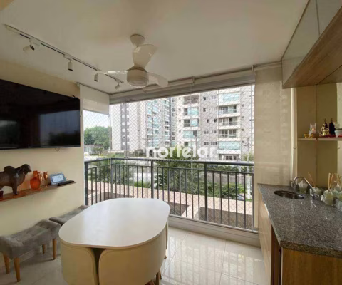 Apartamento com 2 dormitórios para alugar, 61 m² por R$ 4.700,00/mês - Vila Anastácio - São Paulo/SP