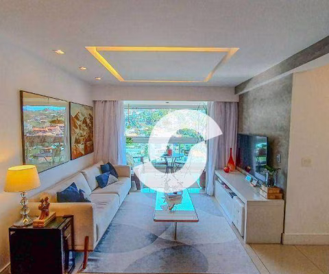 ACONCHEGANTE APARTAMENTO DE 3 SUÍTES, NO JARDIM ICARAÍ, PRÓXIMO AO POLO GASTRONÔMICO